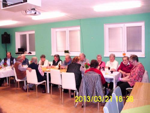 2013 - březen - setkání seniorů